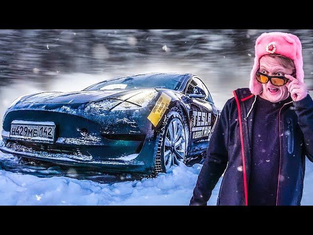 Самый дорогой дрифт на ТЕСЛЕ.. Последствия Аварии Tesla Model 3 | Разговор с участником ДТП