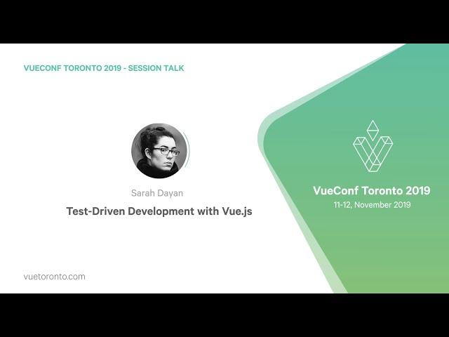 Test driven development with Vue.js by Sarah Dayan