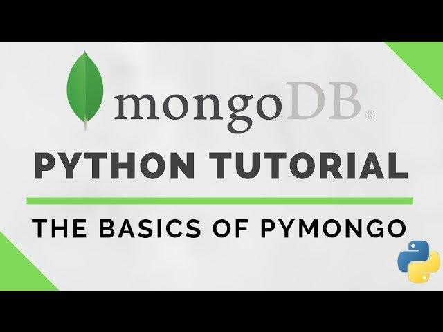 Python MongoDB Tutorial using PyMongo