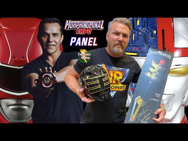 Steve Cardenas & Brad Hawkins (Power Rangers & VR Troopers) Morphinominal Expo Panel