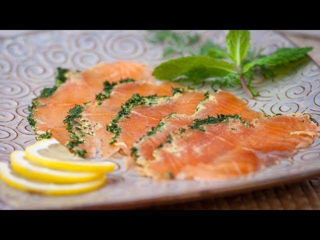 How to Make Salmon Gravlax - Homemade Gravlax salmon - Best Gravlax Recipe