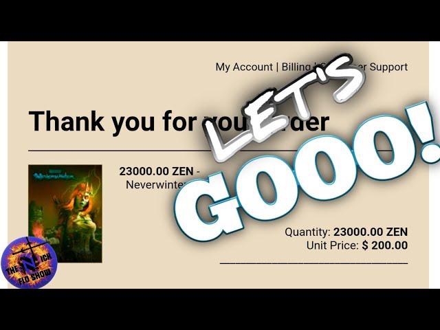 SPENDING $200 ON NEVERWINTER ZEN | TRIPLE LEGENDARY MOUNTS! OMFG