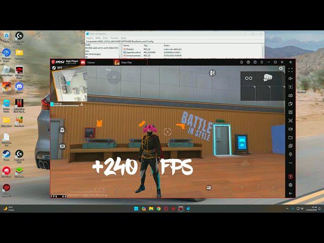 COMO BUGAR 240 FPS 2024, COMO RESOLVER RAPIDO FREE FIRE CRASHANDO E DANDO 0 FPS 