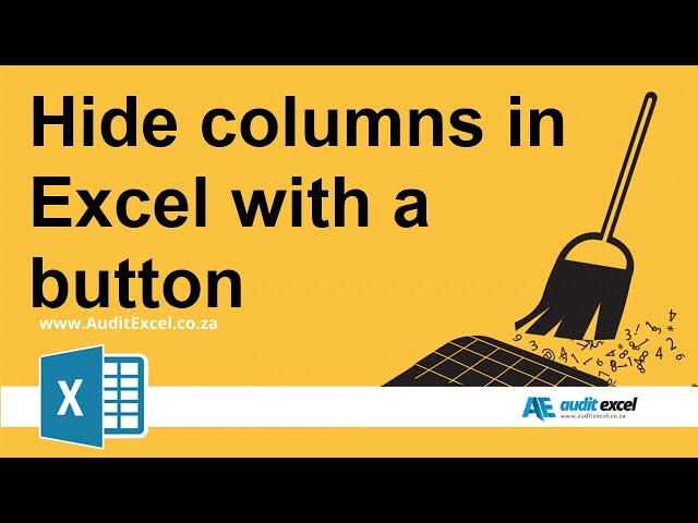 Simple macro to hide columns based on cell value