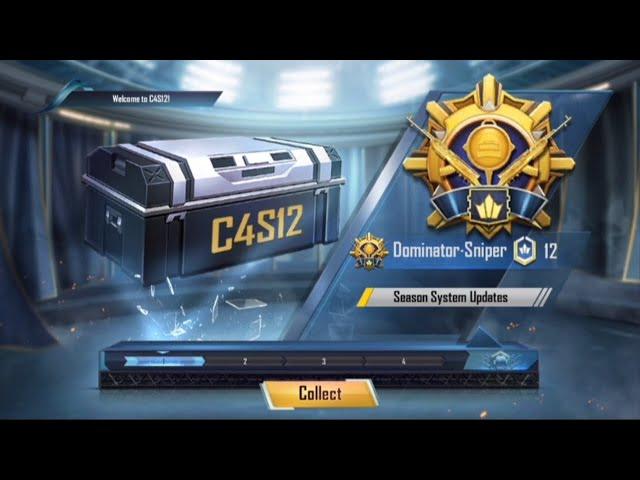 Collecting Ace Dominator Reward ! PUBG Mobile