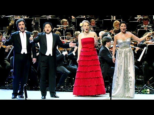 OPERA PLANET Anna Netrebko Elīna Garanča La Traviata Brindisi 4K ULTRA HD