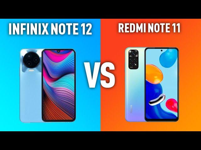 Infinix Note 12 (2023) vs Xiaomi Redmi Note 11. БИТВА ЕНОТОВ. Сравнение