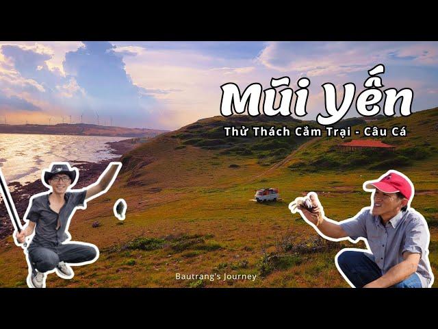 CAMPING - FISHING AT MUI YEN IS SO AMAZING 4K || Camper BAU TRANG