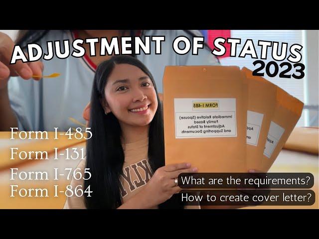 HOW TO ASSEMBLE ADJUSTMENT OF STATUS PACKET? | Requirements | Cover Letter | Tips | Label | CharNaz