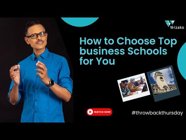 Must Know: How to Choose B-Schools based on Profile. #mbaadmissions #tbt