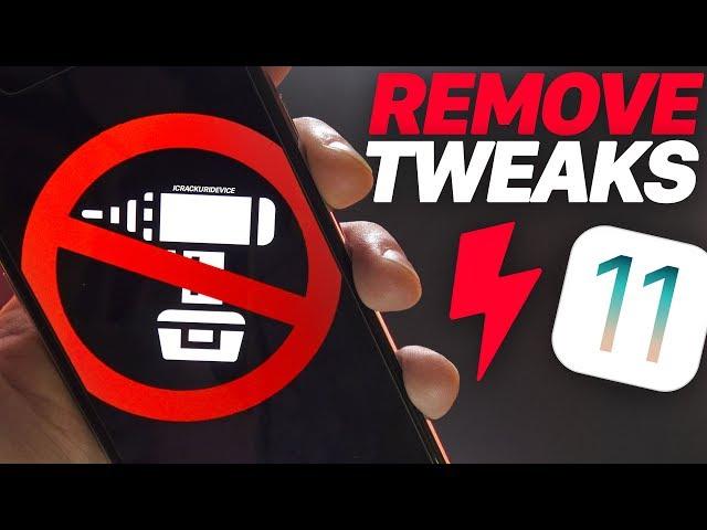 Jailbreak iOS 11: Remove ALL Tweaks & Packages (iOS 11 Semi Restore)