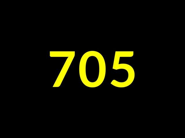 705 Second Countdown Timer With Sound Effect