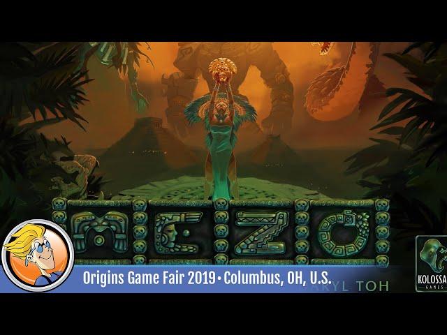 Mezo - game overview at Origins Game Fair 2019