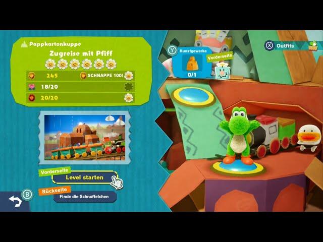 Yoshis Crafted World - Zugreise mit Pfiff - Antlitzfels