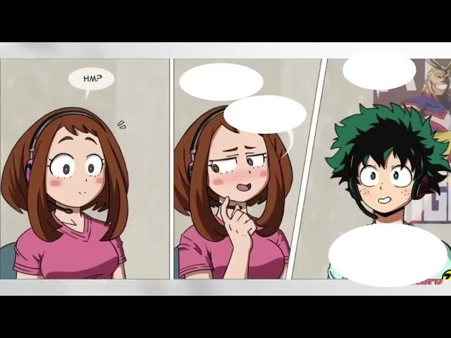 Deku And Uraraka's Hot Secret Meeting   #2   My Hero Academia Comic Dub