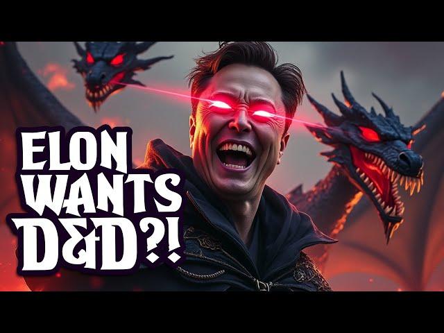 Elon Musk Could BUY Dungeons & Dragons?! Hasbro Fans FREAK OUT!