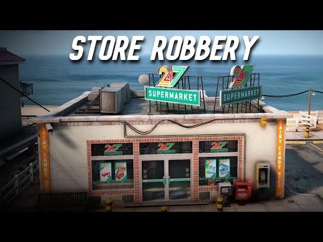 QB/QBX/ESX - FREE Store Robbery Script | Install & Showcase | FiveM Tutorial 2024