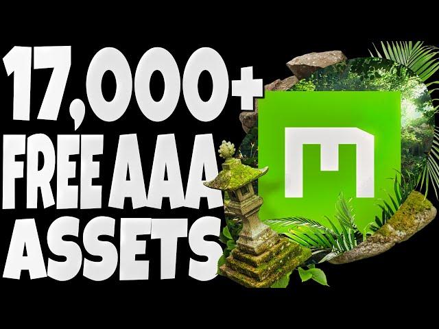 Get 17,000+ AAA Game Assets FREE With 1 Click! -- All Game Engines Supported!