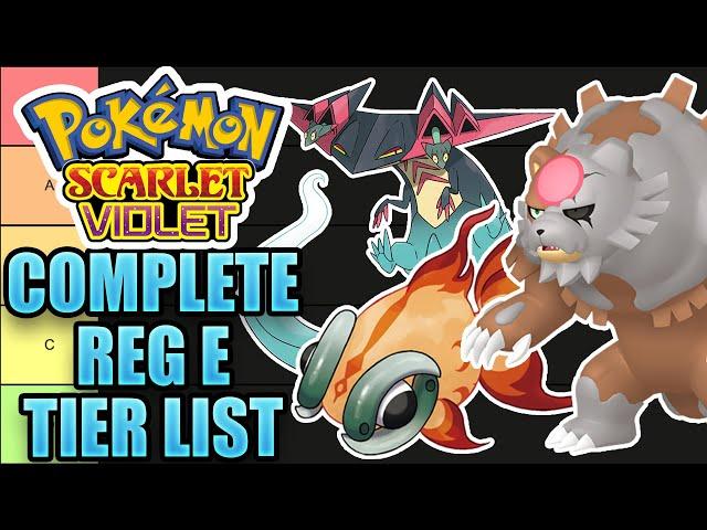 Ranking Every Pokémon Available in Regulation E VGC!