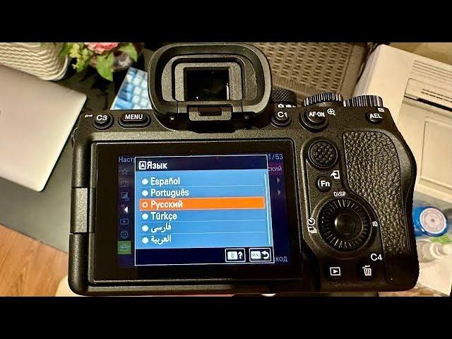 Sony Nikon камер русификация