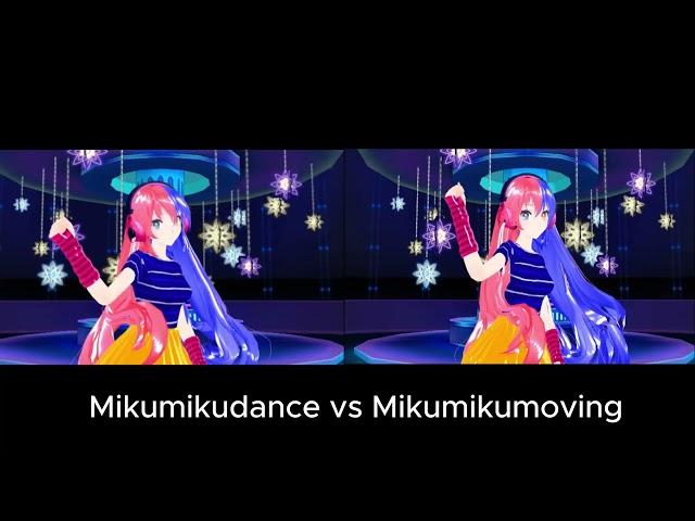 Mikumikudance vs Mikumikumoving [Who is better?