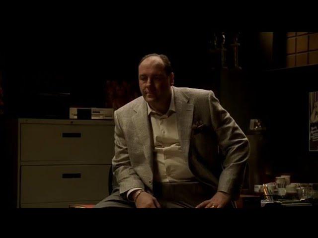 The Sopranos - Tony Soprano has some bad news for his glorified crew - mini compilation