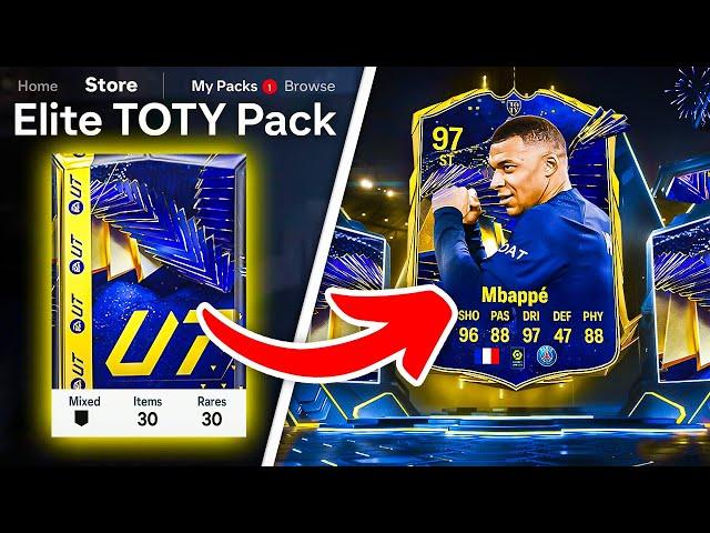 WE PACKED 2 TOTY CARDS!  600K ELITE TOTY PACKS - FC 24 Ultimate Team