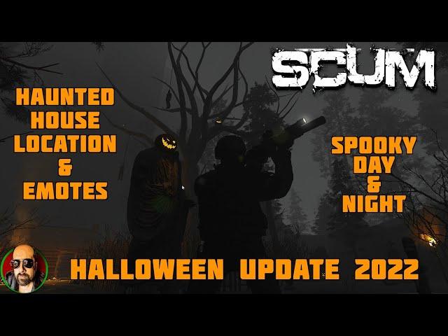 SCUM | HALLOWEEN UPDATE | HAUNTED HOUSE AND NEW BARBER ADDED TO SAFE ZONES