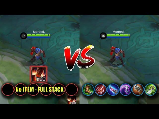 500 STACKS vs FULL ITEM - Aldous