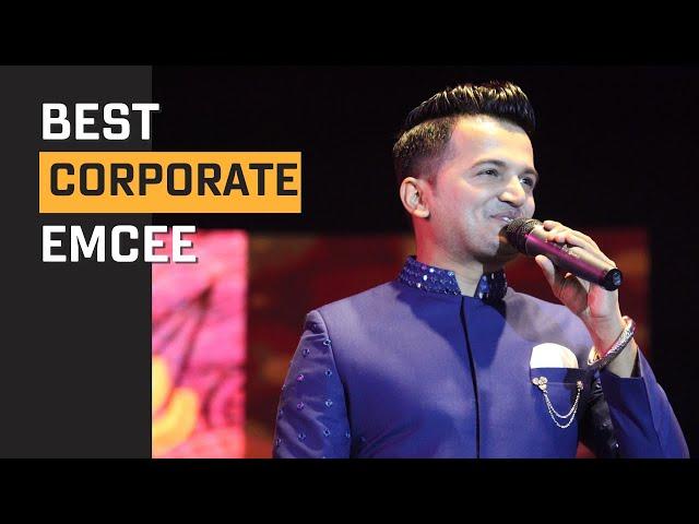 Best Corporate Anchor Girish Sharma Corporate Ice-Breaking Before Starting The Conference