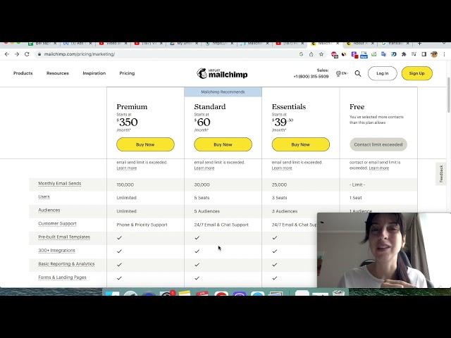 Mailchimp pricing