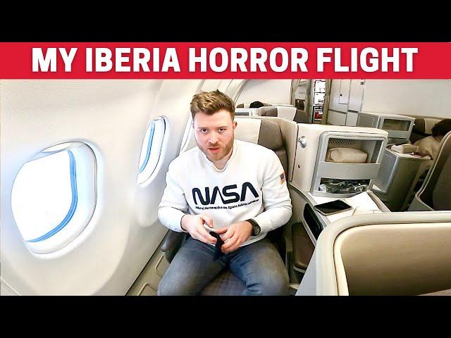 My AWFUL Iberia Business Class Flight to Madrid