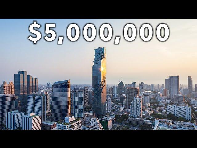 Touring the most Luxurious $5,000,000 Penthouse in Bangkok Thailand