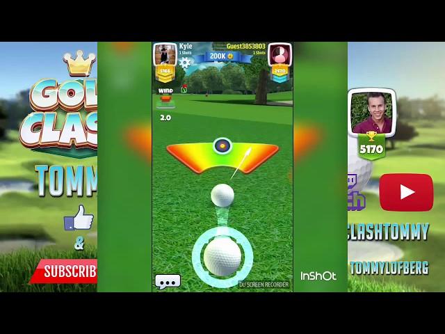 Golf Clash, Wind tutorial 1.0 - How to use the rings?