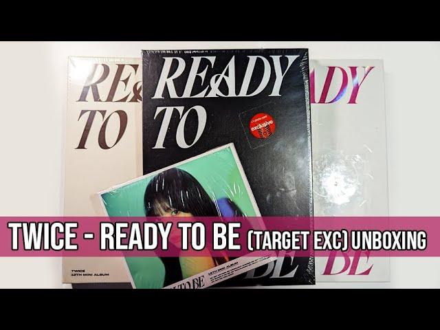 Twice - Ready To Be (Target Exc) Album Unboxing