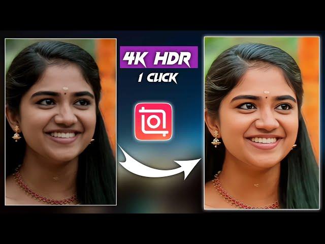 Trending 4k HDR Quality video editing Inshot | inshot video editing telugu