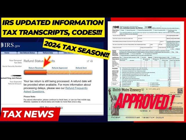 HOW TO ACCESS YOUR TAX TRANSCRIPTS. TOP TRANSCRIPT CODES, STEP BY STEP INSTRUCTIONS