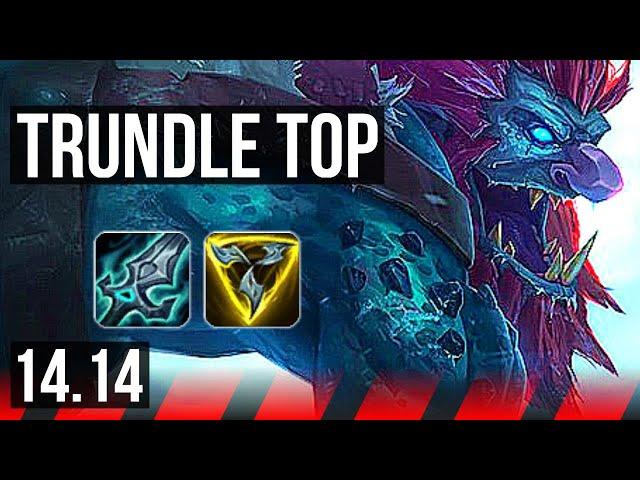 TRUNDLE vs YONE (TOP) | 4/0/4 | EUNE Grandmaster | 14.14