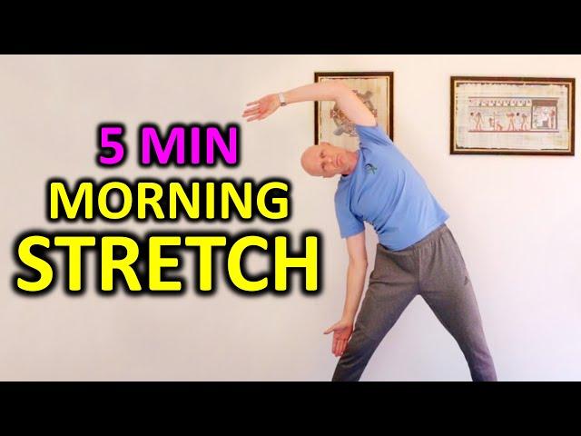 5 Minute Morning Stretch & Mobility Routine. Iron Out The Kinks & Feel Amazing!