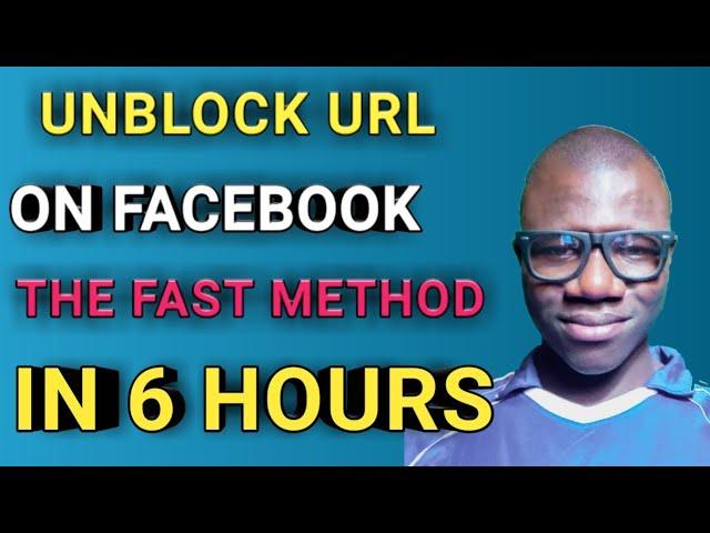 how to unblock your website url on facebook FAST in 6 hours - step by step method 2022