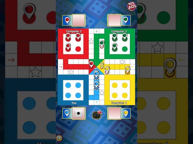 ludo king game 2 players | #shorts