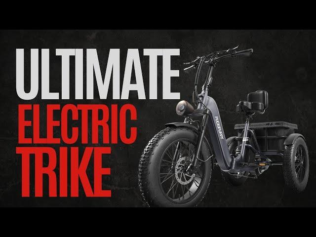 THIS E-TRIKE IS A BEAST! PUCKIPUPPY HUSKY PLUS FAT TIRE FOLDABLE ELECTRIC TRICYCLE REVIEW