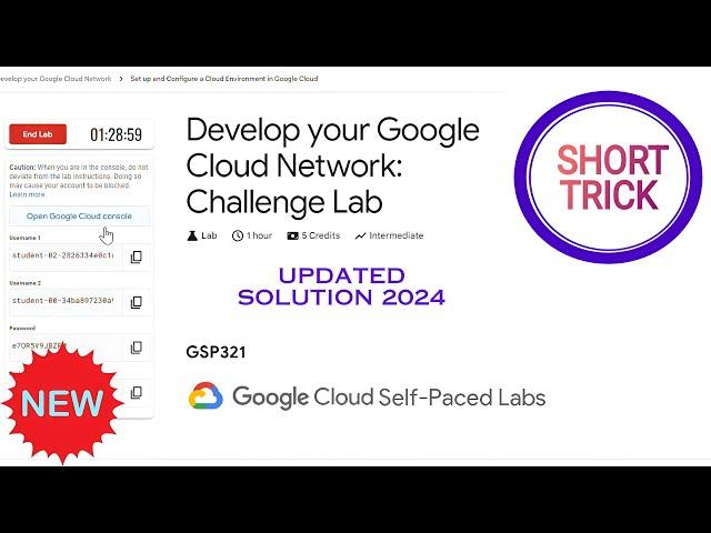 Develop your Google Cloud Network: Challenge Lab || 2024 || #GSP321 #qwiklabs #qwiklabsarcade2024