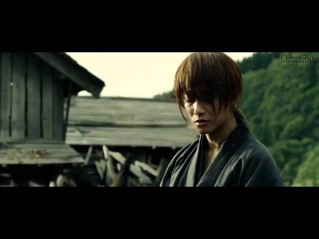 Rurouni kenshin (samurai x live action) kyoto inferno village figth scene