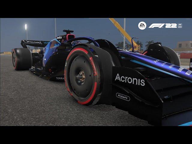 Getting a Tyre Puncture in F1 22