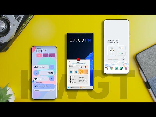 Top 5 Best KWGT Widget Packs For Android | Best KWGT Widgets in 2021