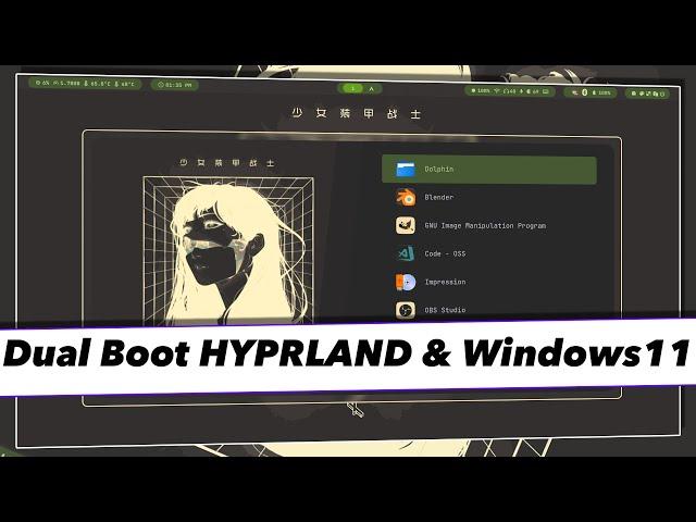 NEW ENDEAVOUR OS And HYPRLAND SETUP // HYPRLAND INSTALLATION 2024