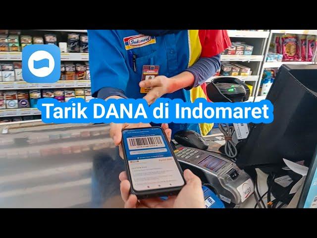 Cara tarik Saldo DANA di kasir Indomaret