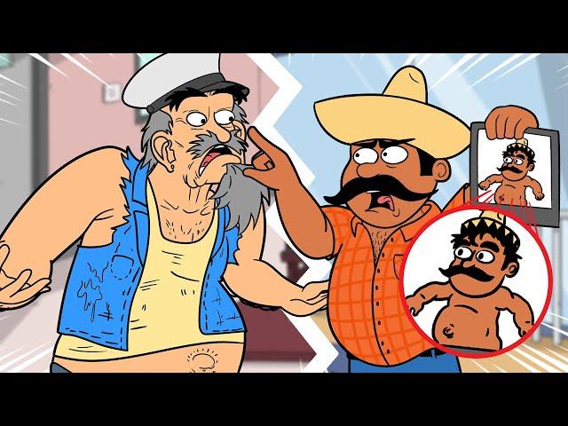 Telling a Drunk Marine He Has A Mexican Son (animated prank call)