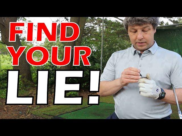 How to find YOUR correct lie angle.